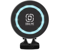 OBAL:ME MagNetix Aura Automobilinis telefono laikiklis su belaidžiu įkrovimu 15W juodos spalvos
