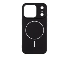 OBAL:ME MagNetix Matte TPU dėklas skirtas Apple iPhone 17 Pro juodos spalvos