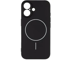Dėklas OBAL:ME MagNetix matinis TPU dangtelis Apple iPhone 16, juodas