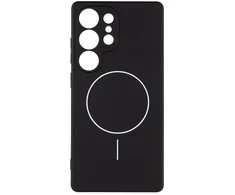 OBAL:ME MagNetix Matte TPU dėklas skirtas Samsung Galaxy S25 Ultra juodos spalvos
