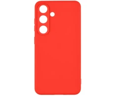 OBAL:ME Matte TPU dėklas skirtas Samsung Galaxy S25 raudonos spalvos