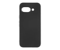 OBAL:ME Matte TPU dėklas skirtas Google Pixel 9a juodos spalvos