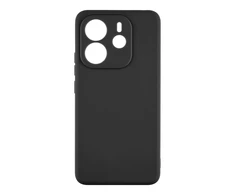 OBAL:ME Matte TPU dėklas skirtas Xiaomi Redmi Note 14 4G juodos spalvos