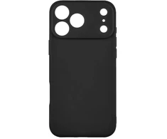 OBAL:ME Matte TPU dėklas skirtas Apple iPhone 17 Pro Max juodos spalvos