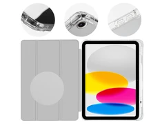 OBAL:ME MistyTab dėklas skirtas iPad 10.9 2022/11 2025 Light Gray