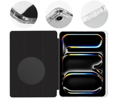 OBAL:ME MistyTab dėklas skirtas Apple iPad Pro 11 (2024) juodos spalvos