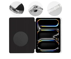 OBAL:ME MistyTab dėklas skirtas Apple iPad Pro 11 (2024) juodos spalvos