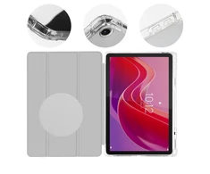 OBAL:ME MistyTab dėklas skirtas Lenovo Tab M11/M11 LTE Light Gray