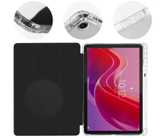 OBAL:ME MistyTab dėklas skirtas Lenovo Tab M11/M11 LTE juodos spalvos