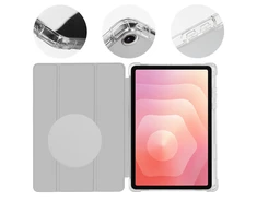 OBAL:ME MistyTab dėklas skirtas Samsung Galaxy Tab S11 Light Gray