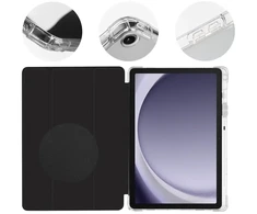 OBAL:ME MistyTab Samsung Galaxy Tab A9+ dėklas planšetiniam kompiuteriui juodos spalvos