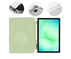 OBAL:ME MistyTab dėklas skirtas Samsung Galaxy Tab A11+ Light Žalias