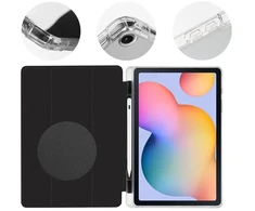 OBAL:ME MistyTab dėklas planšetiniam kompiuteriui Samsung Galaxy Tab S6 Lite juodos spalvos
