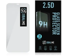 OBAL:ME daugiapakopis 2.5D stiklo ekrano apsauginis filtras, skirtas Apple iPhone 12 / 12 Pro, permatomas (10 vnt.)
