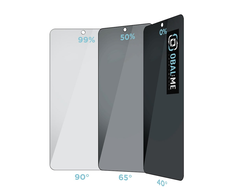 OBAL:ME Privacy 5D Apsauginis stiklas Screen Protector skirtas Samsung Galaxy S26+ Juodas