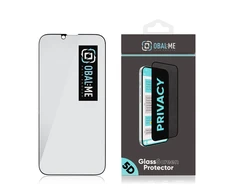 OBAL:ME Privacy 5D Apsauginis stiklas Screen Protector skirtas Apple iPhone 13 Pro Max/14 Plus juodos spalvos