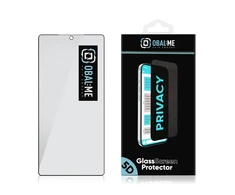 OBAL:ME Privacy 5D apsauginis stiklas skirtas Samsung Galaxy S25 Ultra Juodas
