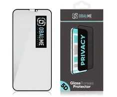 OBAL:ME Privacy 5D grūdintas stiklas telefonui Apple iPhone 11 | iPhone XR juodas