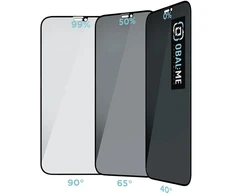 OBAL:ME Privacy 5D ekrano apsauga Apple iPhone 12/12 Pro Juodas