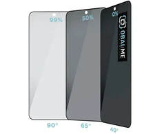 OBAL:ME Privacy 5D ekrano apsauga telefonui Samsung Galaxy S24 Juodas