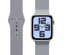OBAL:ME silikoninė apyrankė skirta Apple Watch 42-49mm M-L pilkos spalvos