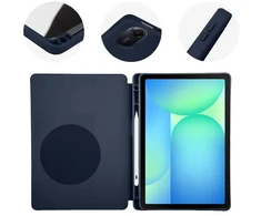 OBAL:ME SolidTab Case for Samsung Galaxy Tab S10 Lite/S9/S9 FE/S10 FE Dark Mėlyna