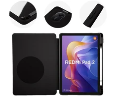 OBAL:ME SolidTab dėklas, skirtas Xiaomi Redmi Pad 2, juodas