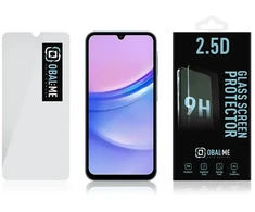 OBAL:ME grūdintas stiklas telefono Samsung Galaxy A15 4G ekrano apsaugai, skaidrus