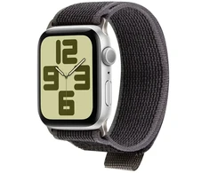 OBAL:ME Textile apyrankė skirta Apple Watch 42-49mm M-L pilkos spalvos/žalios spalvos