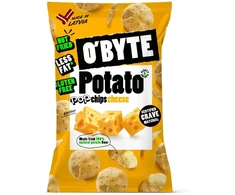 O'BYTE Kartupeļu čipsi ar siera garšu 90g