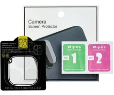 Oem 5D visiškai klijuojamas fotoaparatas grūdintas stiklas – skirtas „iPhone 13 Pro“ / „13 Pro Max“, skaidrus