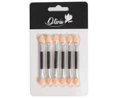 Besk OLIVIA Akių šešėlių aplikatoriai 7.6cm 6 vnt.