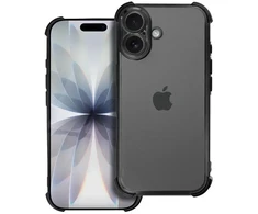 OEM dėklas, skirtas iPhone 17, atsparus smūgiams, juodas