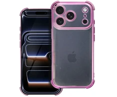 OEM dėklas iPhone 17 Pro / 18 Pro (žemas kameros kraštas) Antishock Electro violetinė