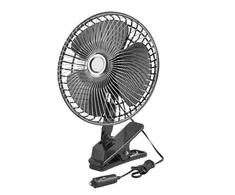 LTC PS Automobilinis ventiliatorius LTC 12V, 6" reguliuojamas.