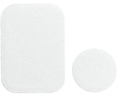 Oem Badget for magnet automobilinis laikiklis leather baltas