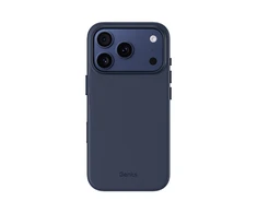 Benks Magnetic Vita Pro Silicone dėklas (A070) skirtas Apple iPhone 17 Pro Max mėlynos spalvos (Camera Control Button)