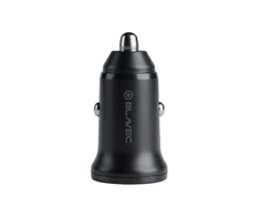 Blavec Automobilinis įkroviklis BS-01B-C Road – USB + Type C – QC 3.0 18W PD 20W su Type C į Type C kabeliu (CCBS01BCR-UCB) juodos spalvos