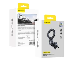 Oem Blavec automobilinis laikiklis BH-03 magnetinis Ring (BH03-MAVRB) juodos spalvos