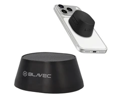 Blavec nešiojama kolonėlė Bluetooth TWS WS-03 Go Mag – 5W (WS03-B) juodos spalvos