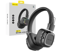 Blavec ausines Bluetooth BO-11 Bass Admiral (BO11-B) juodos spalvos
