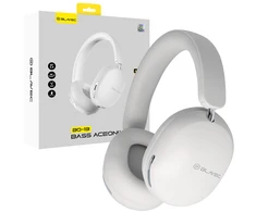 Blavec ausines Bluetooth BO-13 Bass Aceonix ANC (BO13-W) baltos spalvos