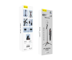 Blavec Asmenukių lazda Aliuminio Fusion P09 tripod + nuotoliniu valdymu 1,8 metres (SSFP09-TRB18) juodos spalvos