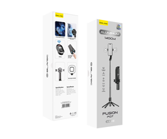 Oem Blavec Asmenukių lazda Aliuminio Fusion P07 Magsafe tripod + nuotoliniu valdymu + 2 lamps 1,4 metres (SSFP07-MTR2LB14) juodos spalvos