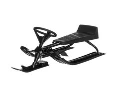 Rogutės su vairu ATOM Juoda Max 75kg