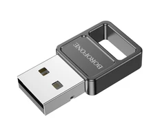 Bluetooth adapteris Borofone DH8 Bluetooth 5.1 juodas