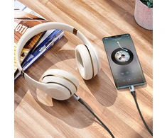 Audio kabelis Borofone BL19 USB-C to 3,5mm juodas