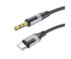 Audio kabelis Borofone BL19 USB-C to 3,5mm juodas