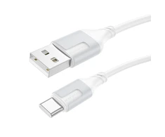 USB kabelis Borofone BX101 USB-A to USB-C 1.0m baltas