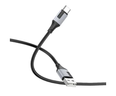 USB kabelis Borofone BX101 USB-A to USB-C 1.0m juodas